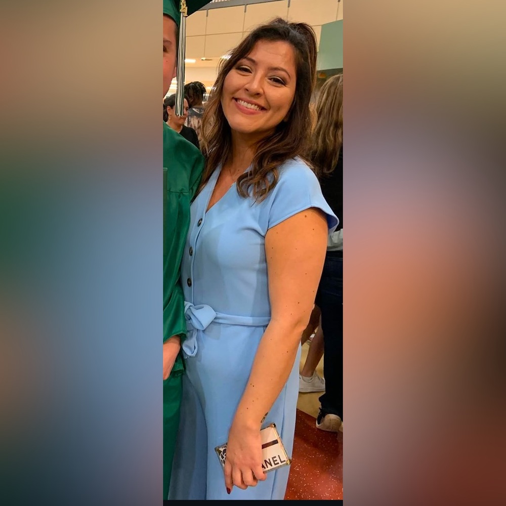 Worthington Baby Blue Jumpsuit